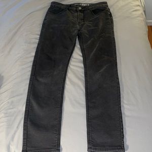 Black “slim straight fit” Jeans
